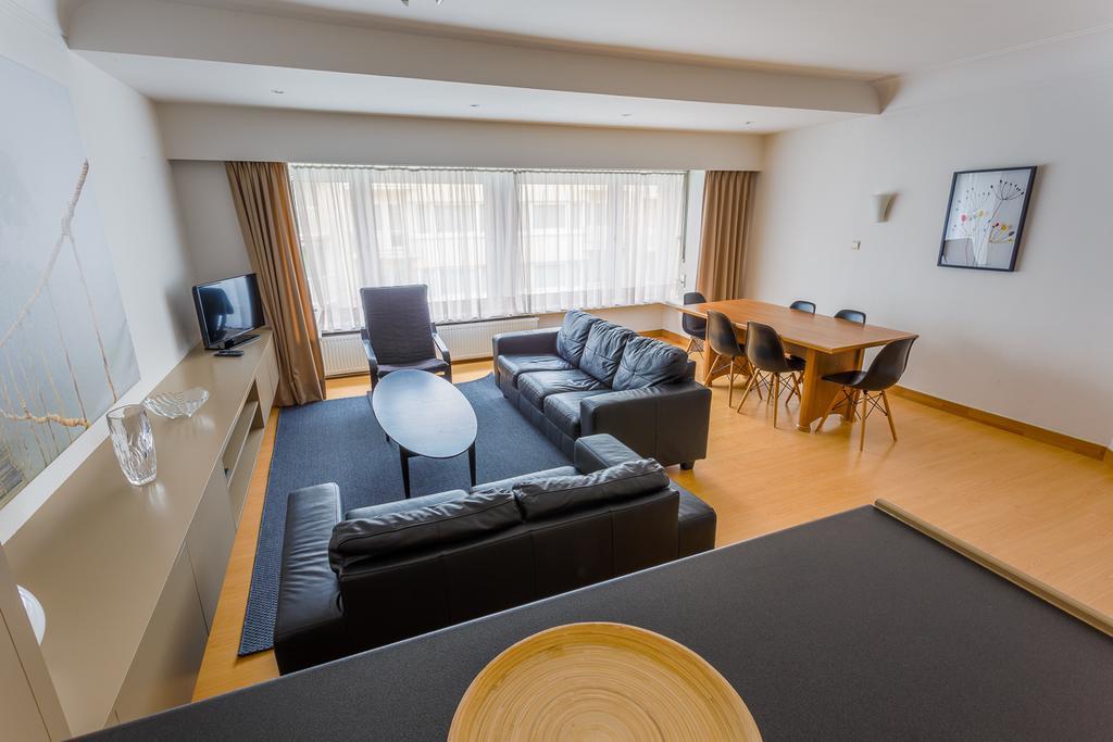 Residentie Sweetnest Met Hotelservice A La Carte Knokke-Heist Rum bild